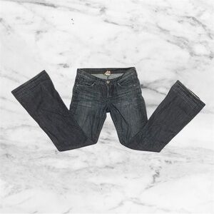 Lucky Brand Zoe Bootcut Jeans Dark Wash Stretch Women’s Size 4/27 Made in USA